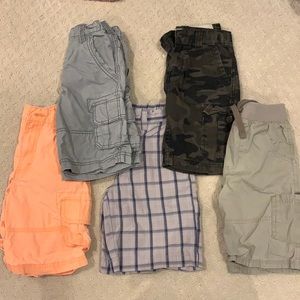 Boys size 6 summer shorts bundle.